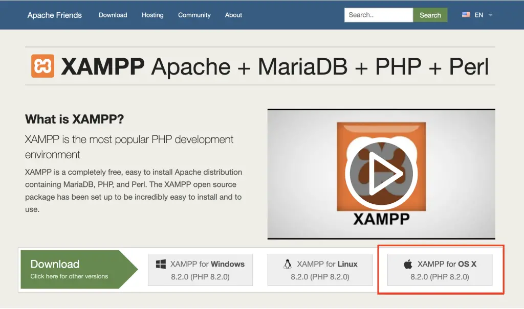 How to Install XAMPP in MacOS For PHP and MySQL Setup